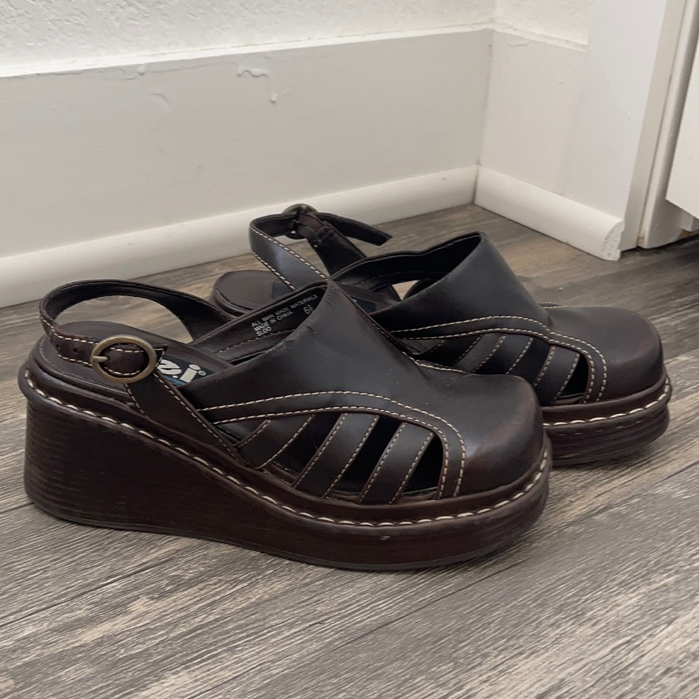 Vintage L.e.i 90s Chunky Sandals